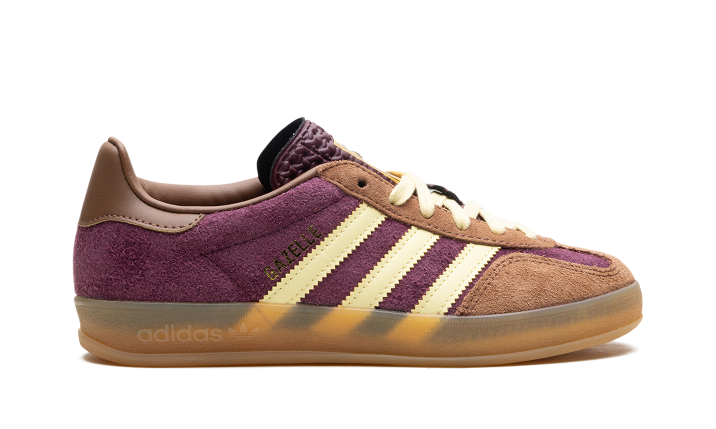 Adidas Gazelle Indoor "Maroon Almost Yellow" JI0324