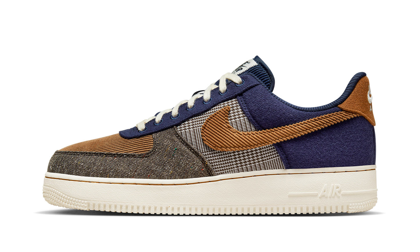 Nike Air Force 1 '07 PRM "Tweed Corduroy" FQ8744 410