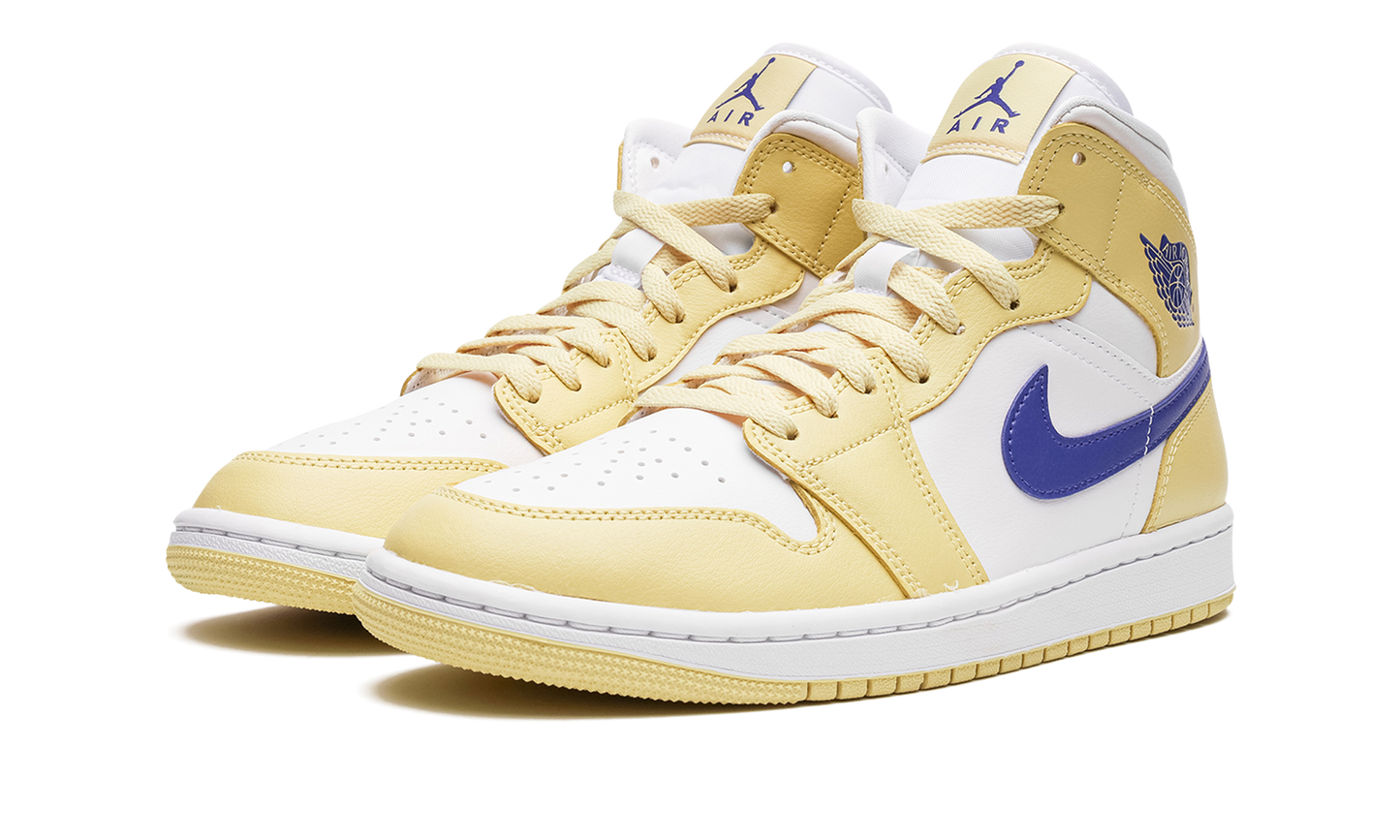 AIR JORDAN 1 MID WMNS Lemon Wash BQ6472 701