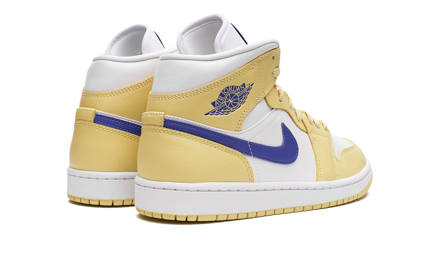 AIR JORDAN 1 MID WMNS Lemon Wash BQ6472 701