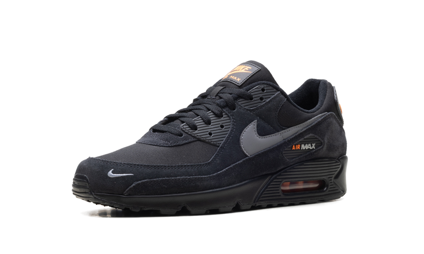 Nike Air Max 90 "Black Metallic Cool Grey Orange" DO6706 010