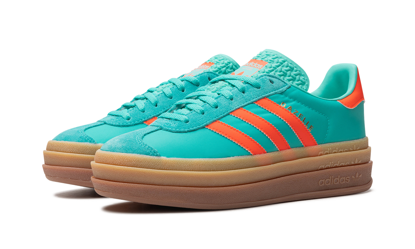 Adidas Gazelle Bold WMNS "Mint Rush Impact Orange" IG4386