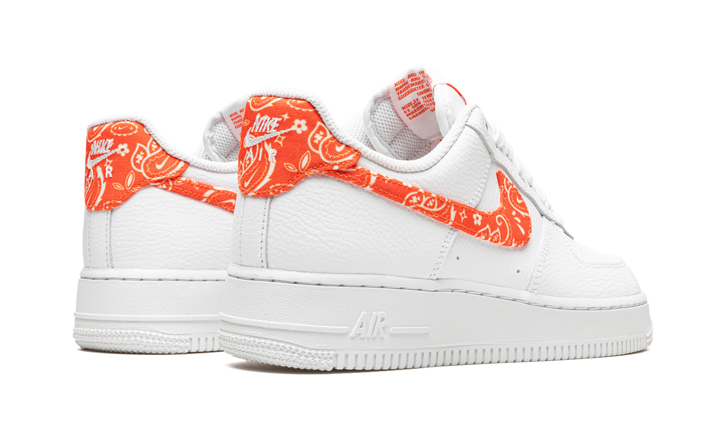 Nike AIR FORCE 1 LO MNS WMNS Orange Paisley DJ9942 102