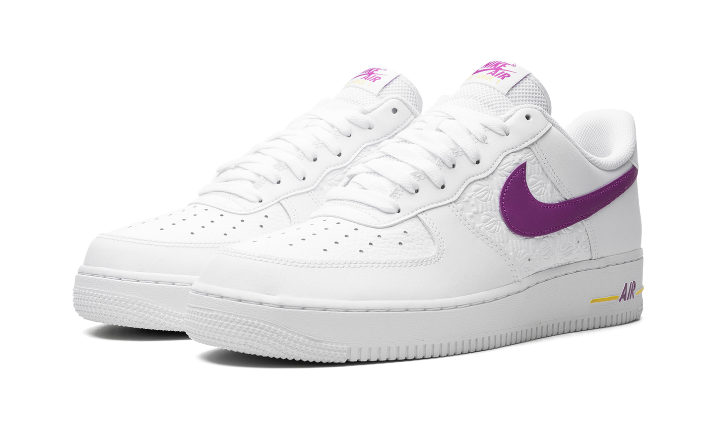 Nike Air Force 1 Low EMB "Bold Berry Lakers" FJ4209 100
