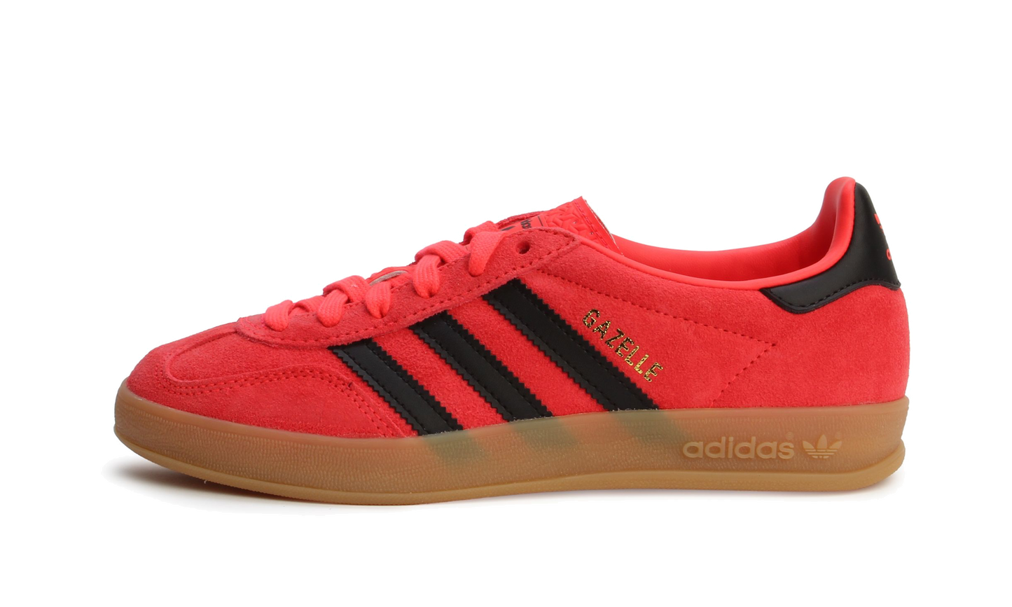 Adidas GAZELLE INDOOR "Lucid Red Black" JR6304