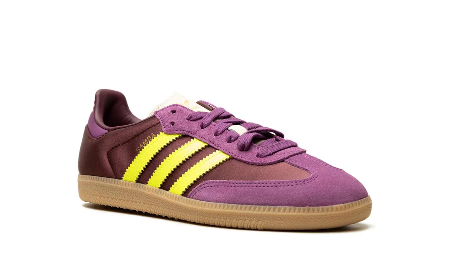 Adidas Samba OG WMNS "Maroon Rich Mauve" JS1316