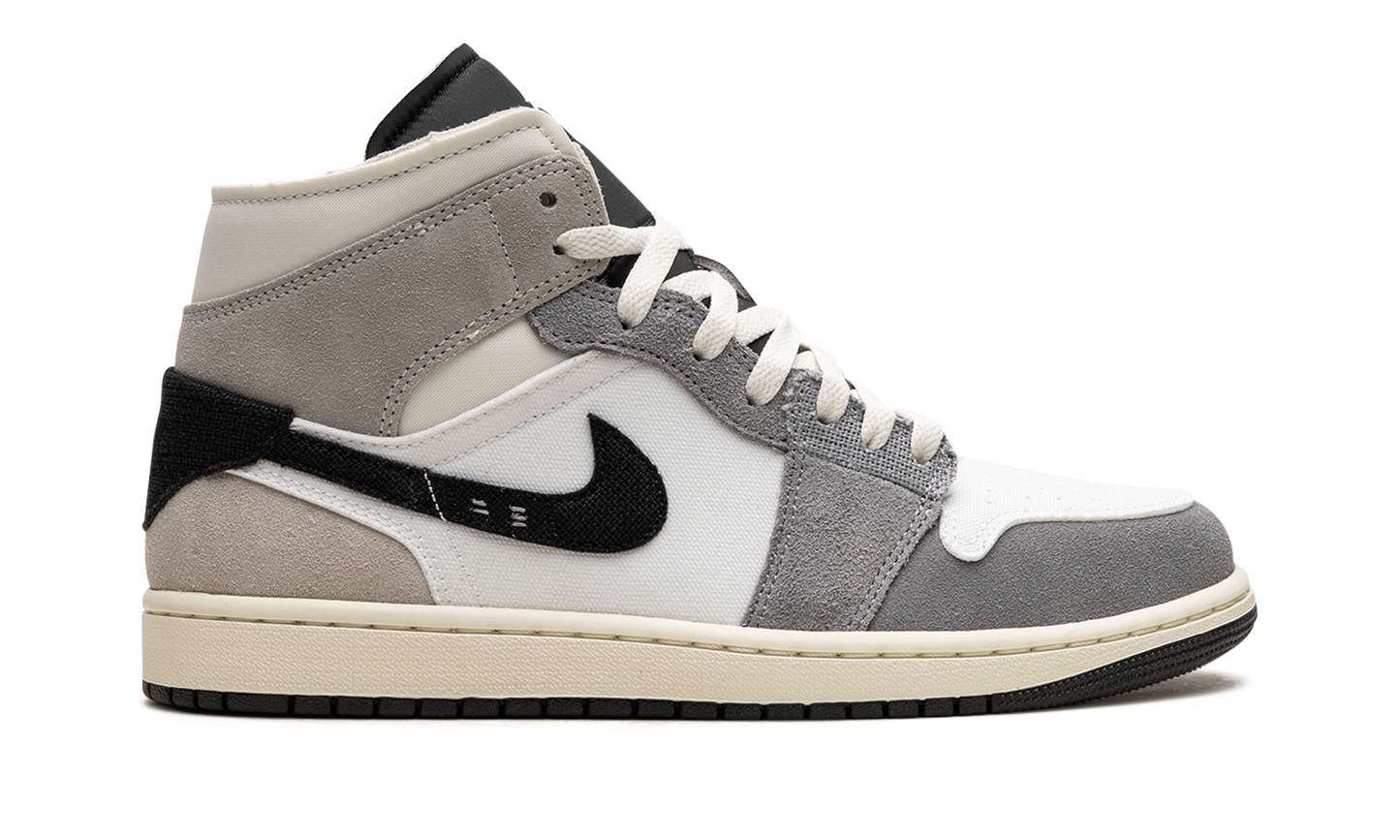 Air Jordan 1 Mid SE Craft Cement Grey DZ4136 002