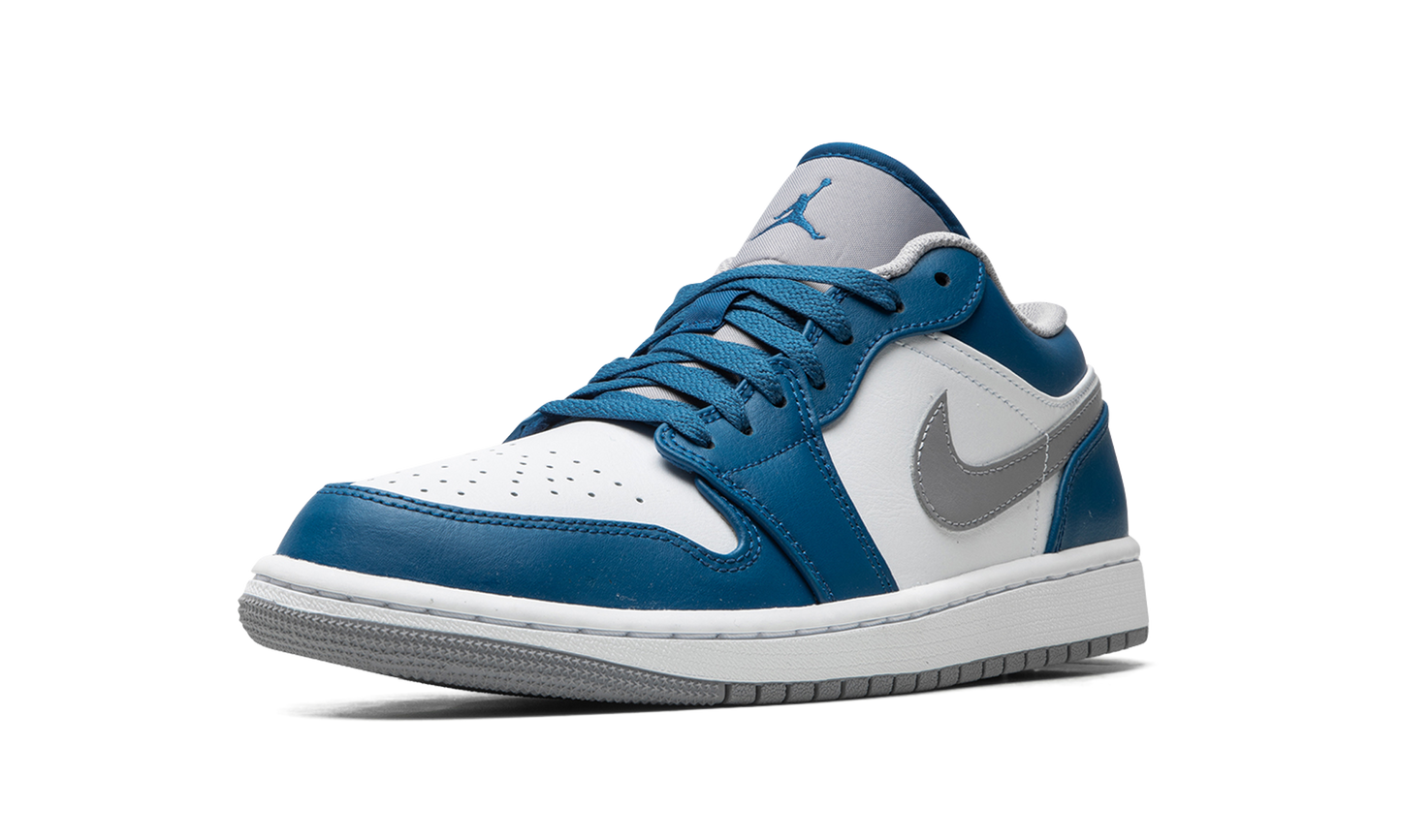 Air Jordan 1 Low True Blue 553558 412