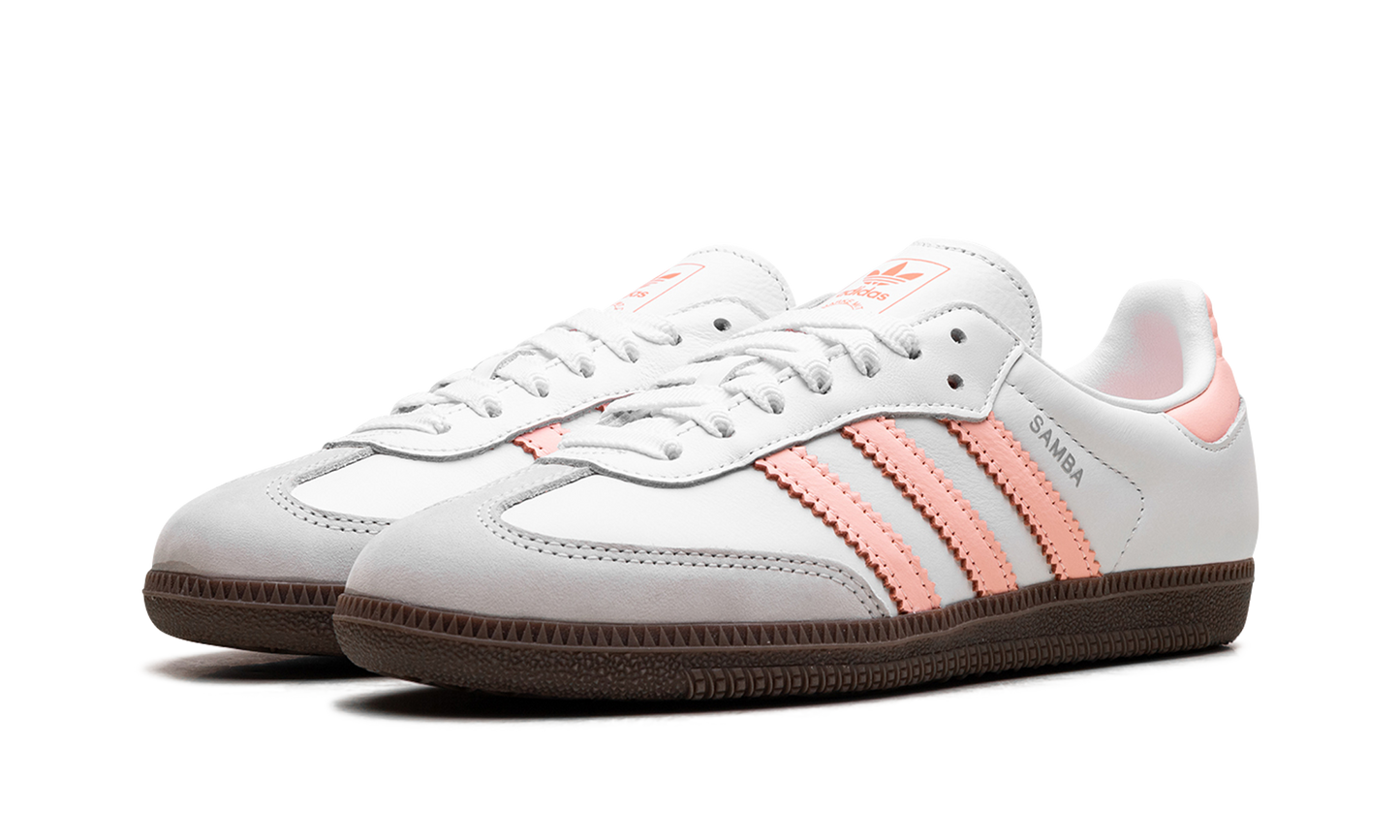 Adidas Samba OG WMNS "White Clear Orange Gum" JH5687