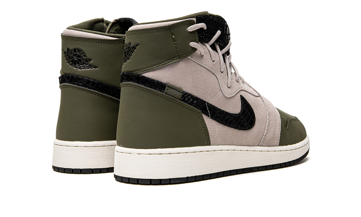 AIR JORDAN 1 REBEL XX WMNS Olive Canvas