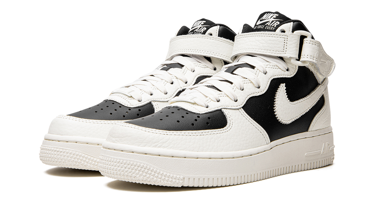 Nike AIR FORCE 1 '07 MID MNS WMNS Black Sial DV2224 001
