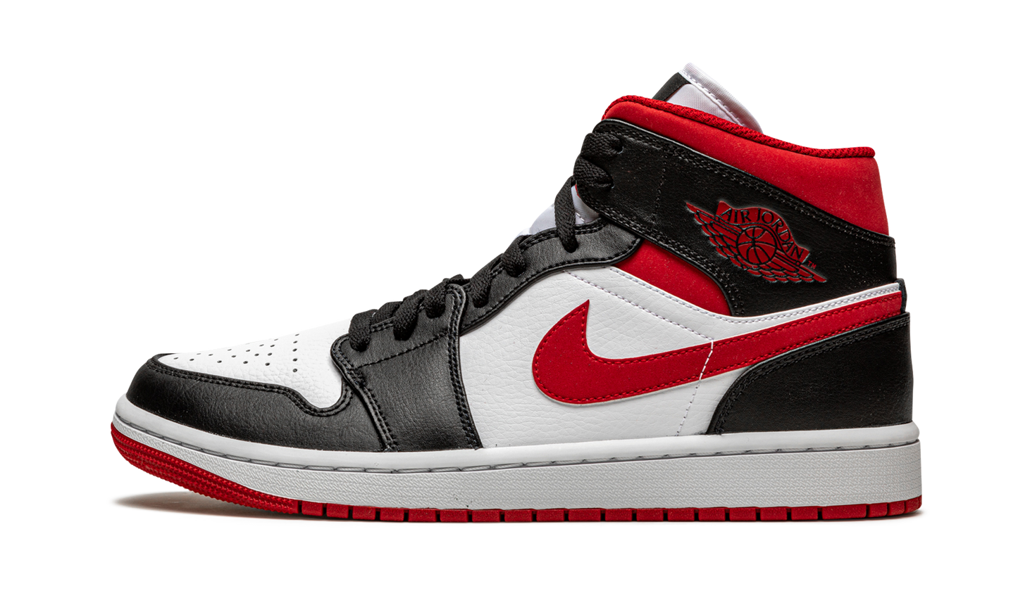 Air Jordan 1 Mid Metallic Red 554724 122