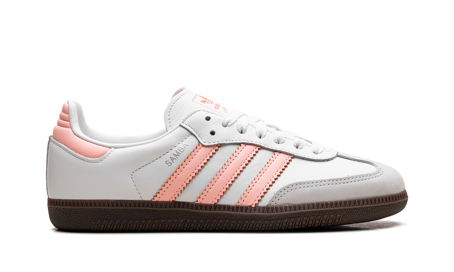 Adidas Samba OG WMNS "White Clear Orange Gum" JH5687