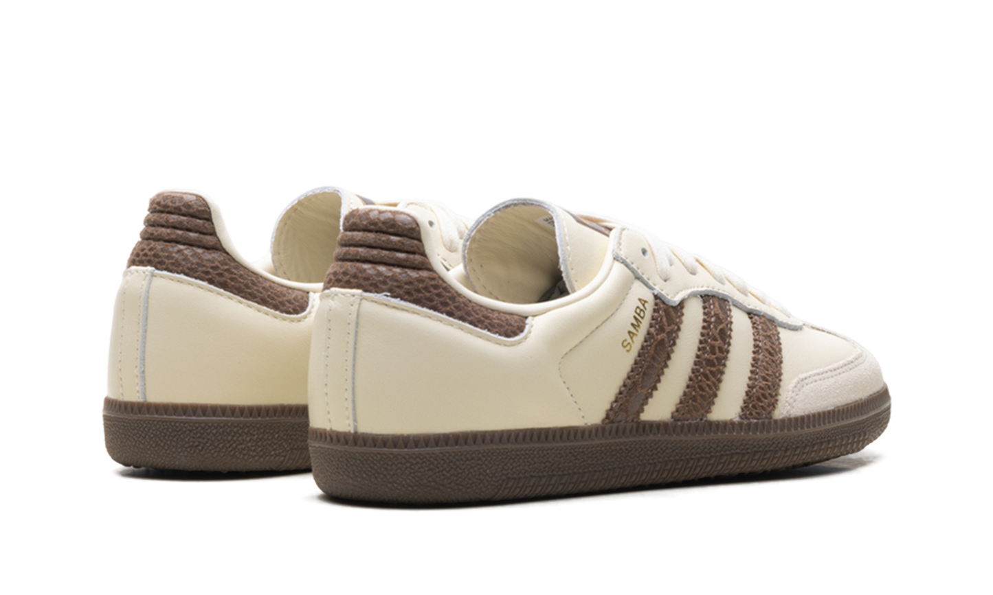 Adidas Samba OG WMNS "Cream Earth Strata Maroon" IH3980