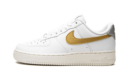Nike AIR FORCE 1 MNS WMNS White / Gold / Silver DD8959 106