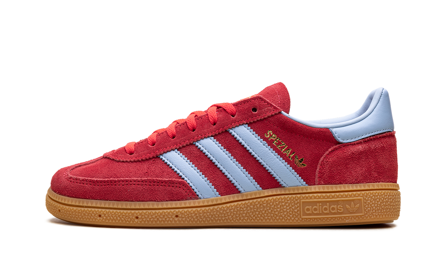 Adidas Handball Spezial WMNS "Lucid Red Glow Blue Gum" JR3607