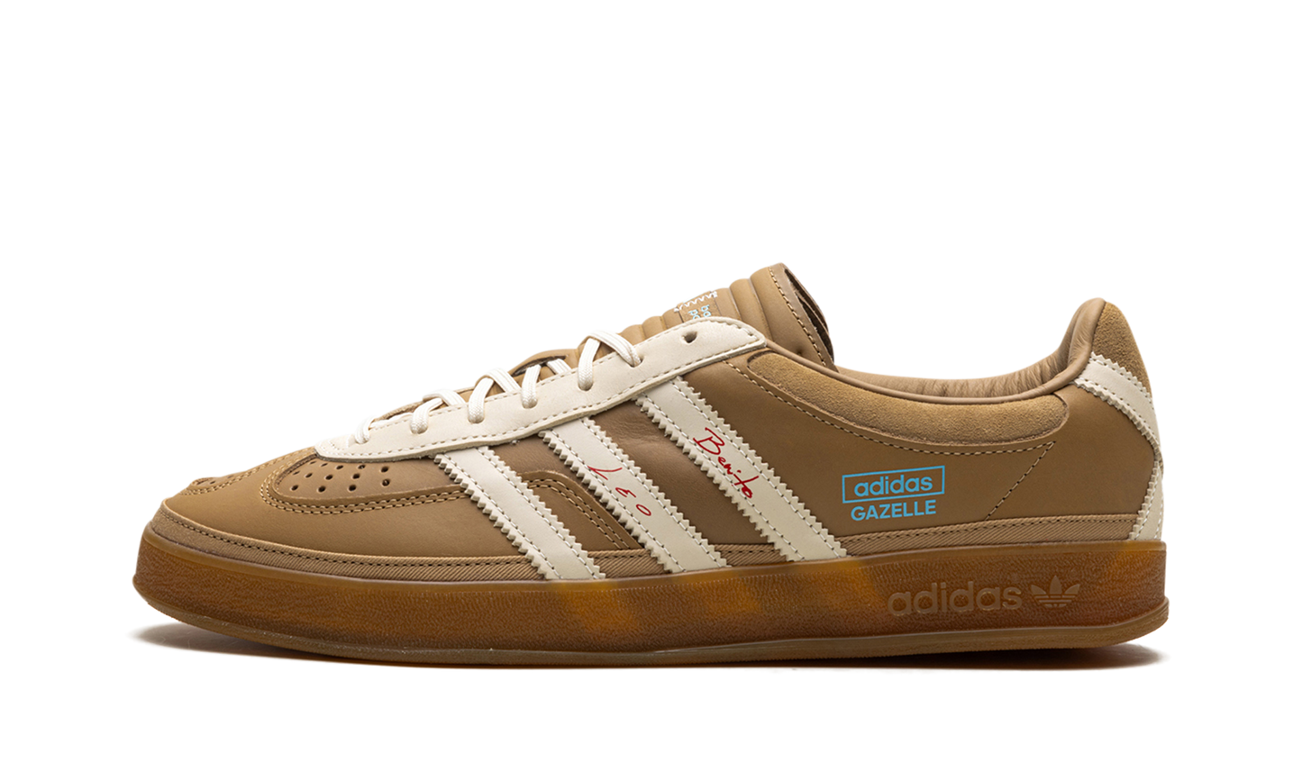 Adidas Gazelle Indoor "Bad Bunny x Lionel Messi - Cardboard" JR0182