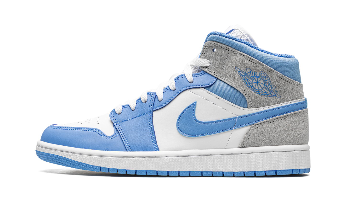 Air Jordan 1 Mid SE University Blue / Grey DX9276 100