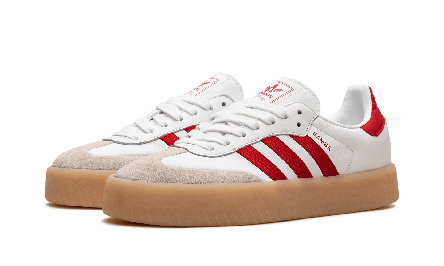 Adidas SAMBAE WMNS "White / Red" ID0438