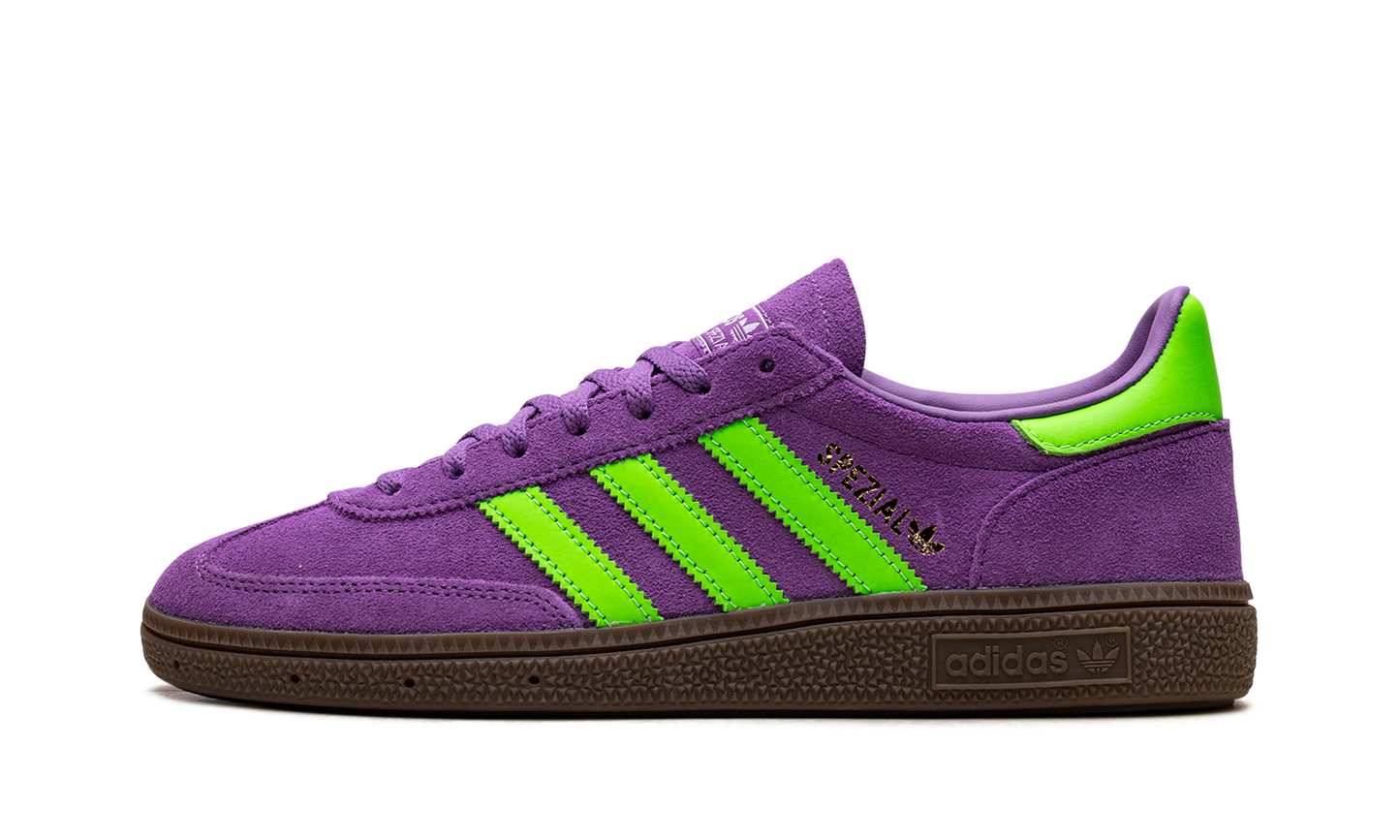 Adidas Handball Spezial Elastic WMNS "Active Purple Solar Green" JS0251