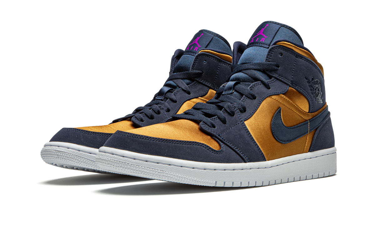 Air Jordan 1 Mid SE Stain Gold 852542 401