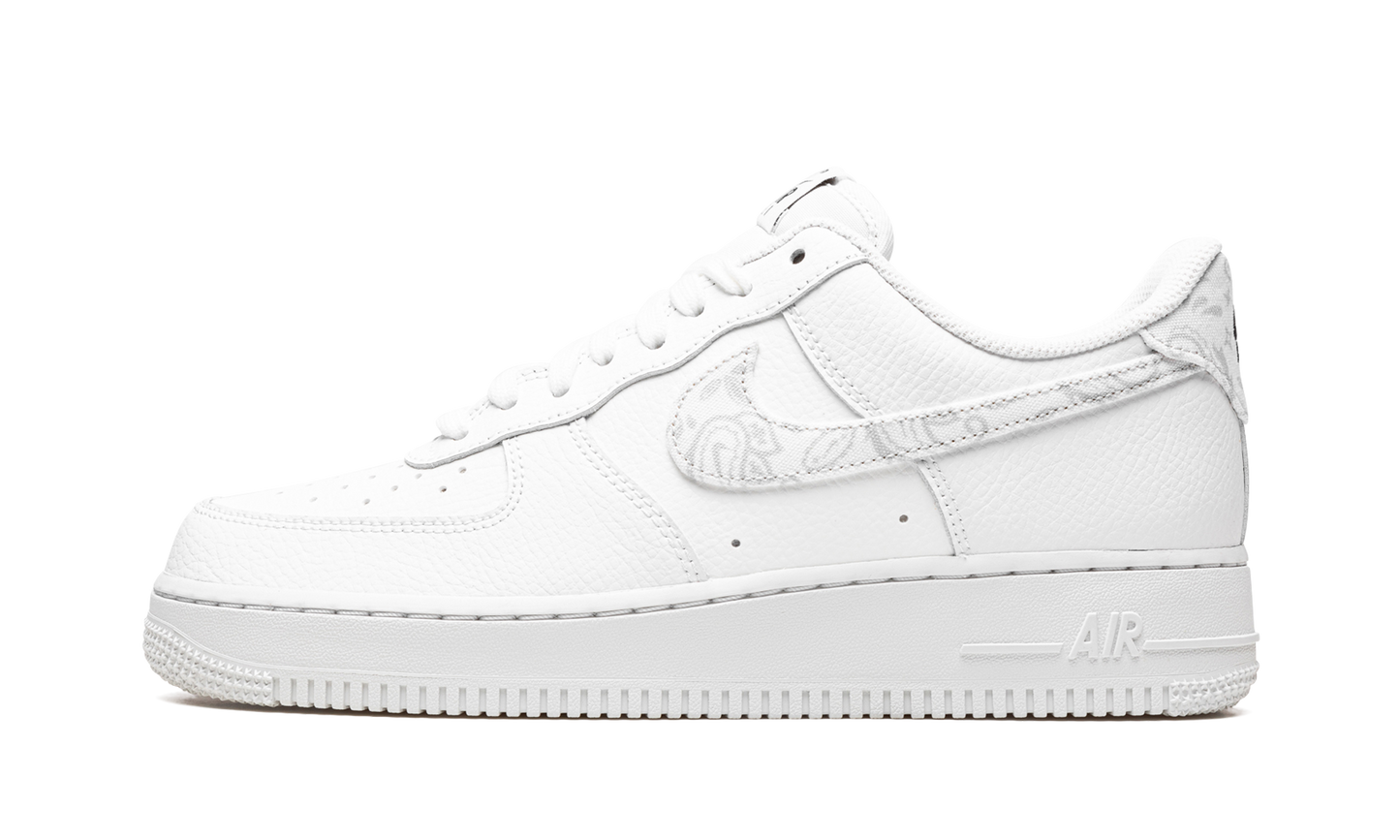 Nike AIR FORCE 1 LO MNS WMNS White Paisley DJ9942 100