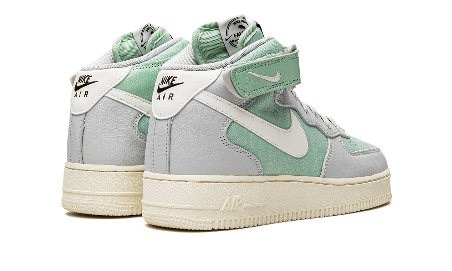 Nike Air Force 1 Mid '07 LX "Grey Fog Enamel Green" DQ8766 002