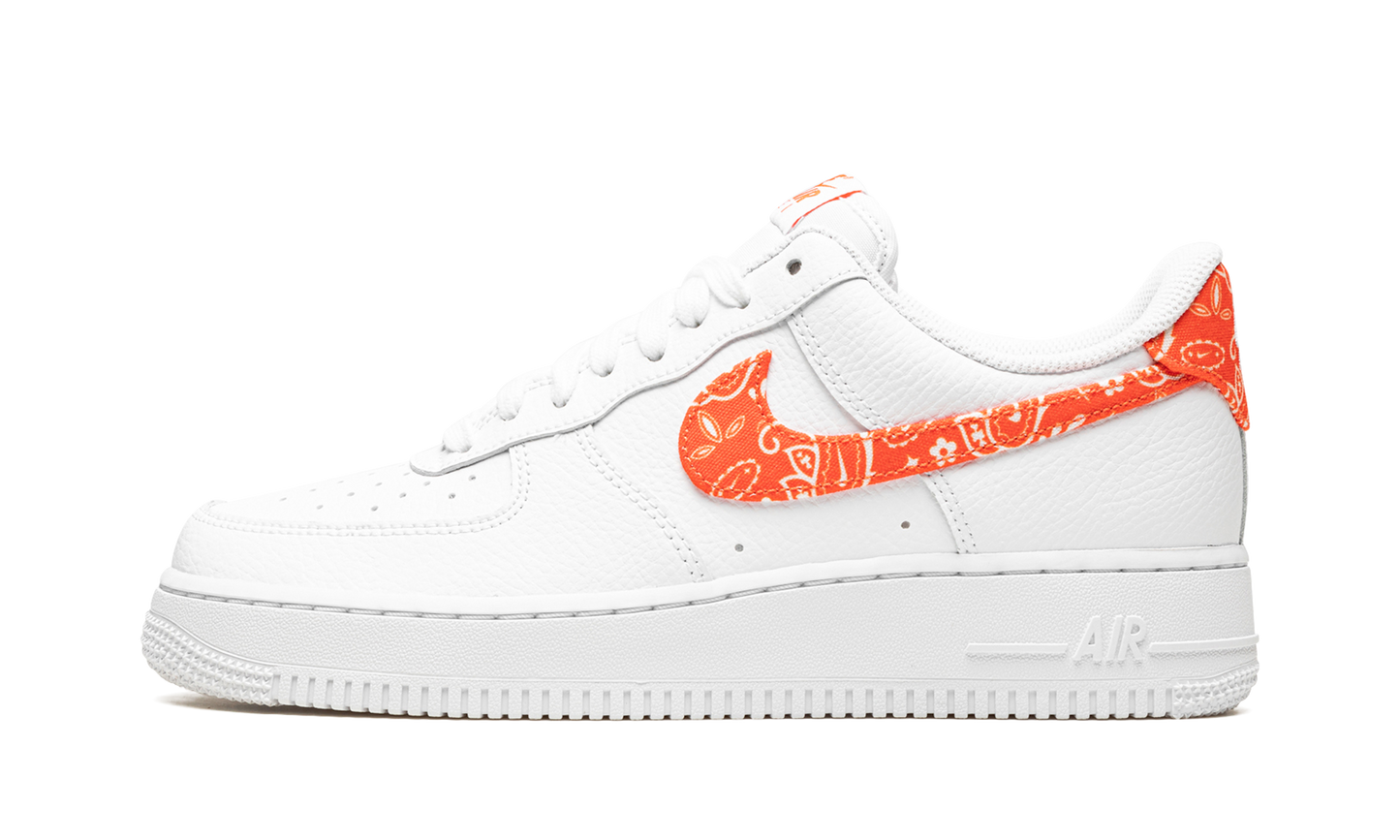 Nike AIR FORCE 1 LO MNS WMNS Orange Paisley DJ9942 102