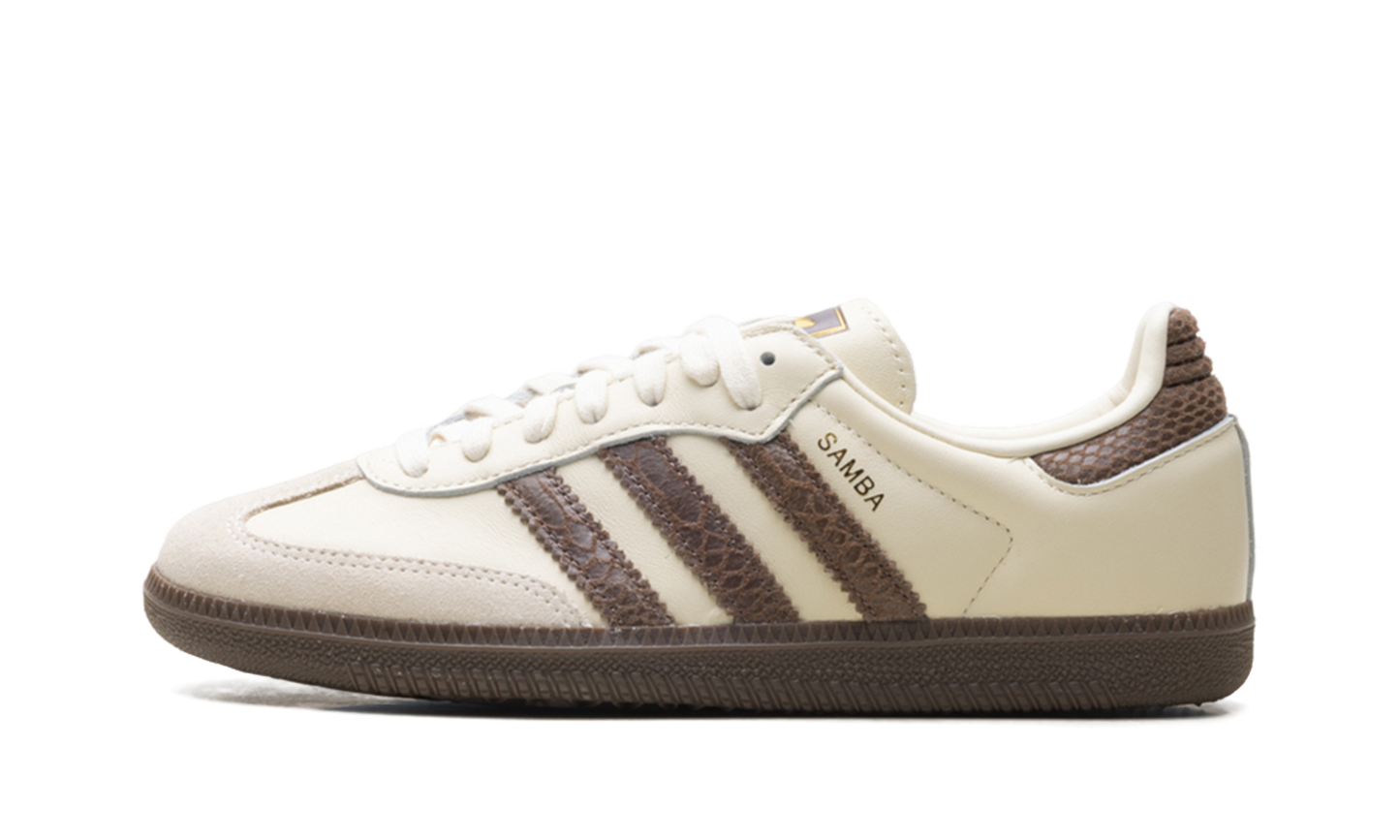 Adidas Samba OG WMNS "Cream Earth Strata Maroon" IH3980