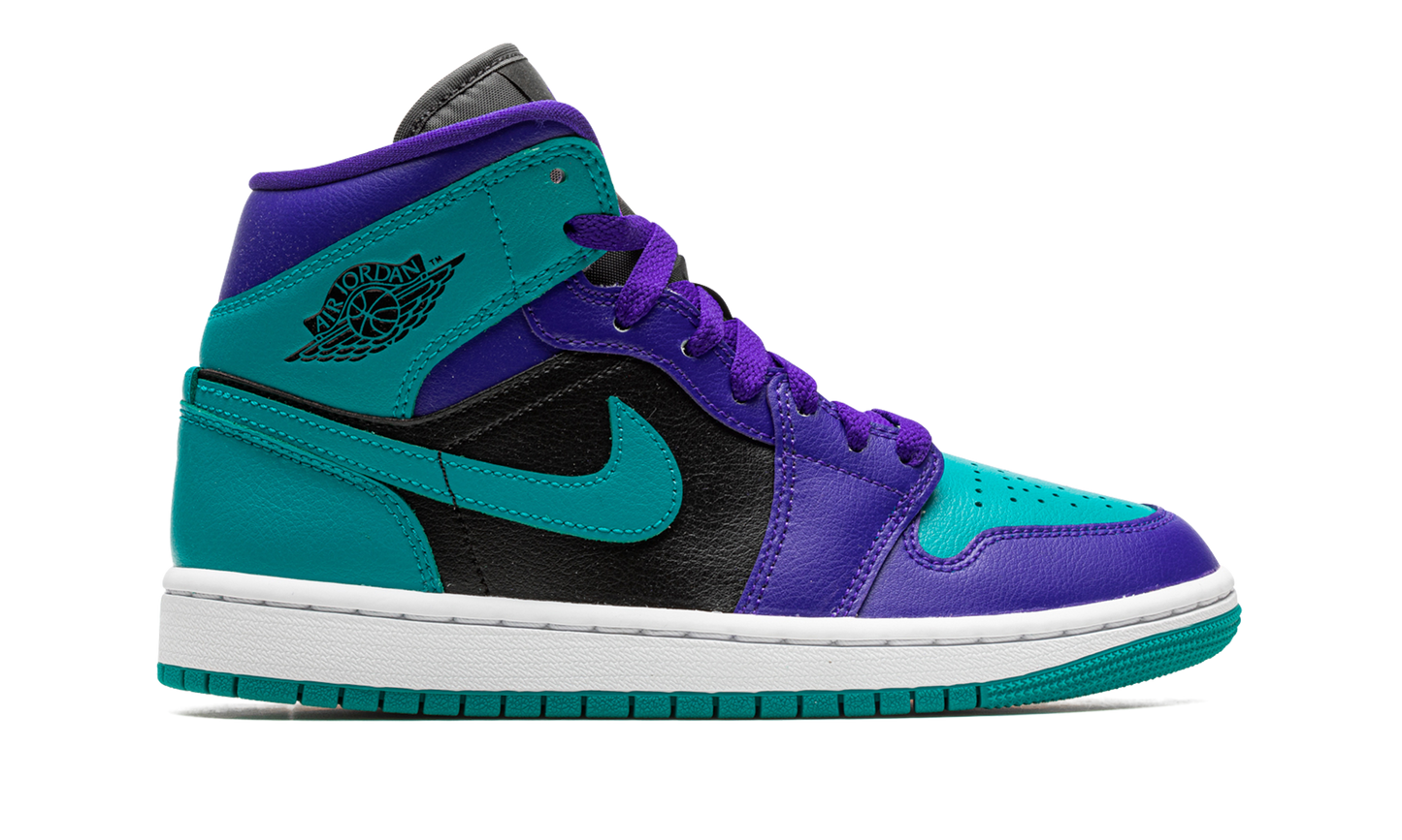 AIR JORDAN 1 MID WMNS Black Grape BQ6472 502