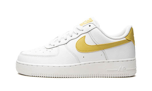 Nike AIR FORCE 1 LO MNS WMNS White / Saturn Gold 315115 170