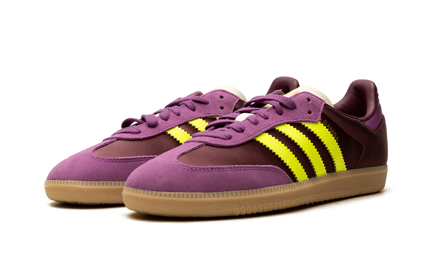 Adidas Samba OG WMNS "Maroon Rich Mauve" JS1316