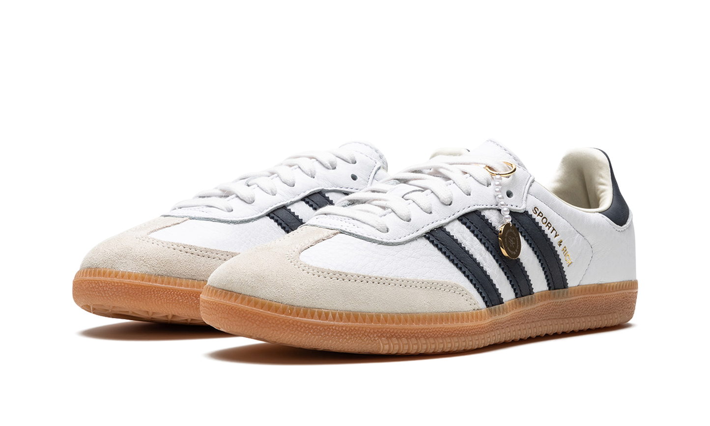 Adidas Samba "Sporty & Rich - White/Black" HP3354