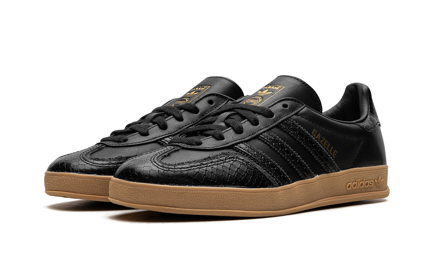 Adidas Gazelle Indoor "Core Black Snakeskin" IF1978