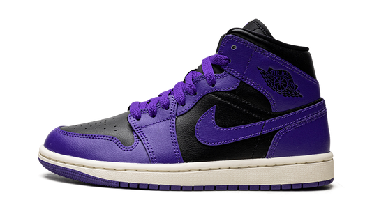 JORDAN 1 MID WMNS Black/Purple BQ6472 051