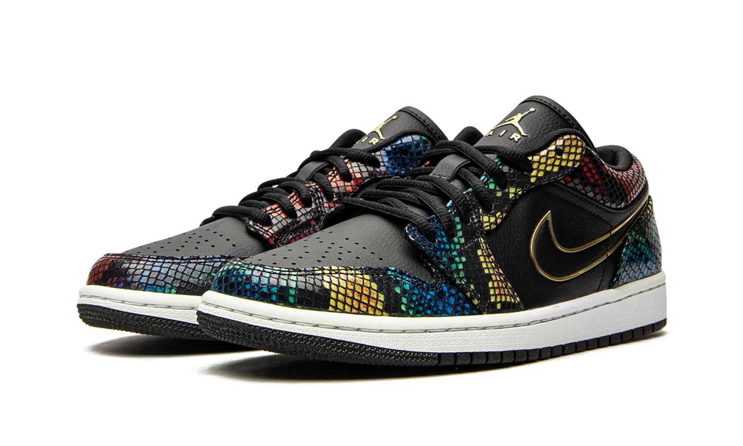 Air Jordan 1 Low WMNS Multicolor Snakeskin CW5580 001
