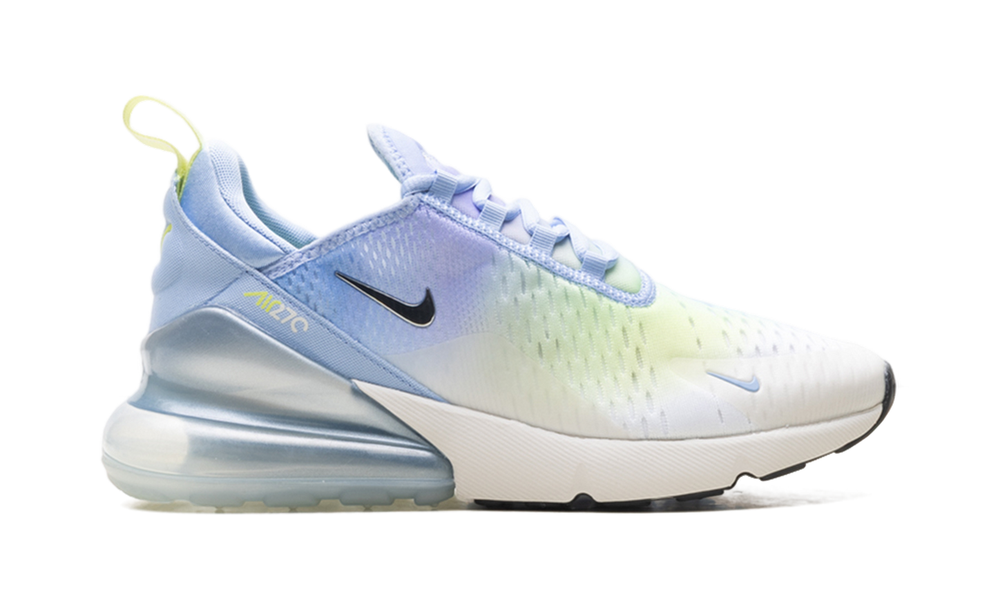 Nike Air Max 270 WMNS "Aluminum Hydrangeas Light Lemon Twist Metallic Silver" IB7937 468