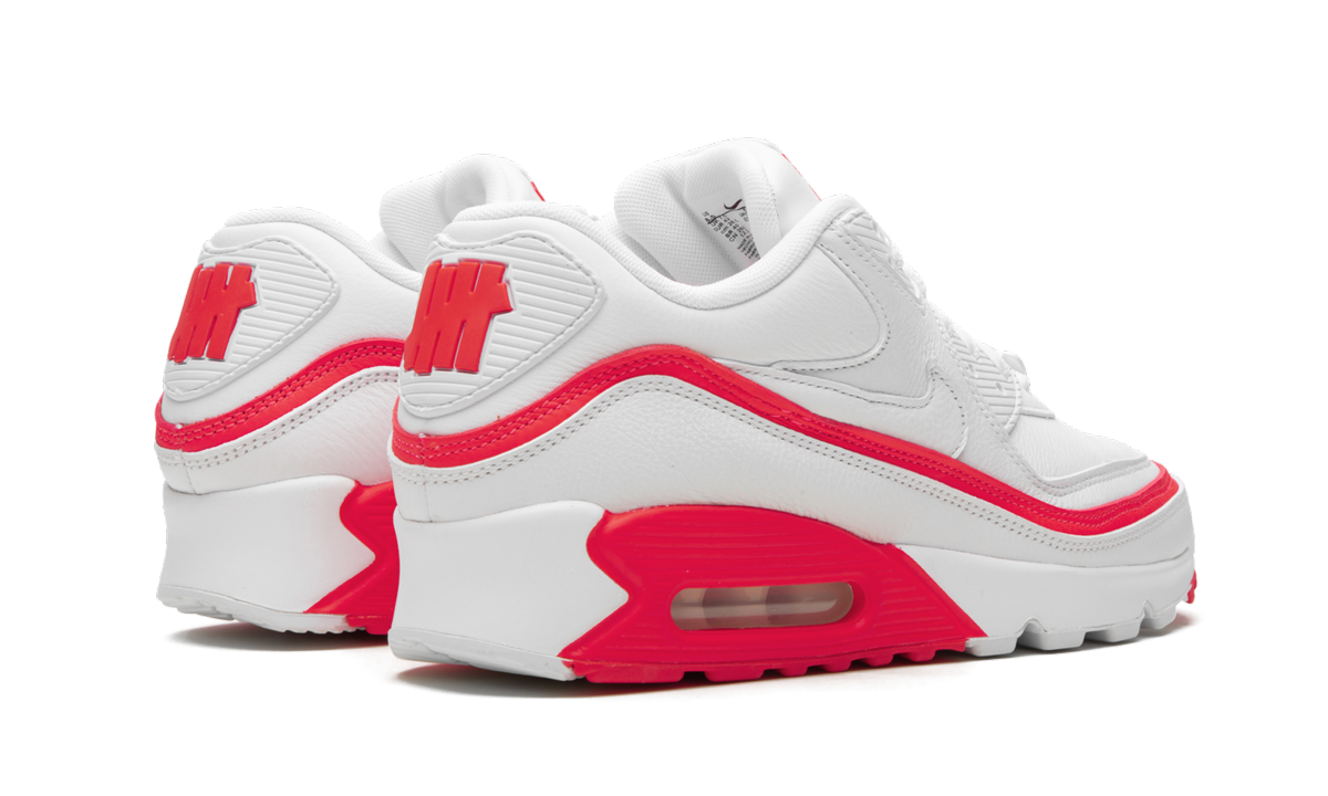 Nike Air Max 90 / UNDFTD "Undefeated White/Red" CJ7197 103