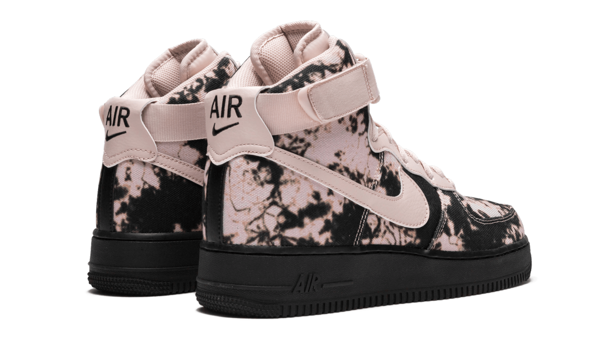 Nike Air Force 1 High Print "BLACK / PARTICLE BEIGE" AR1954 001