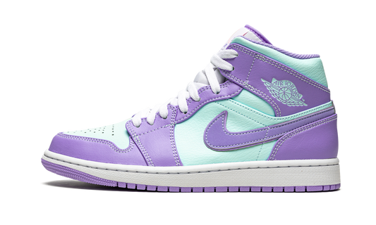 Air Jordan 1 Mid Purple Pulse / Glacier Blue 554724 500