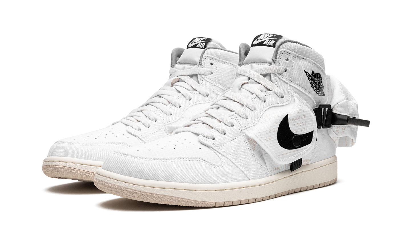 Air Jordan 1 Utility WHITE BLACK DO8727 100