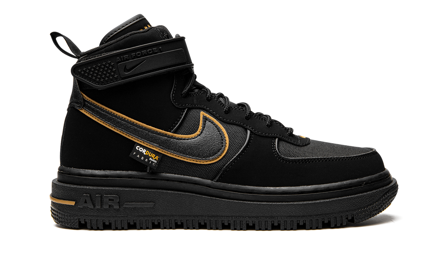 Nike Air Force 1 Boot Cordura "Black Gold" DO6702 001
