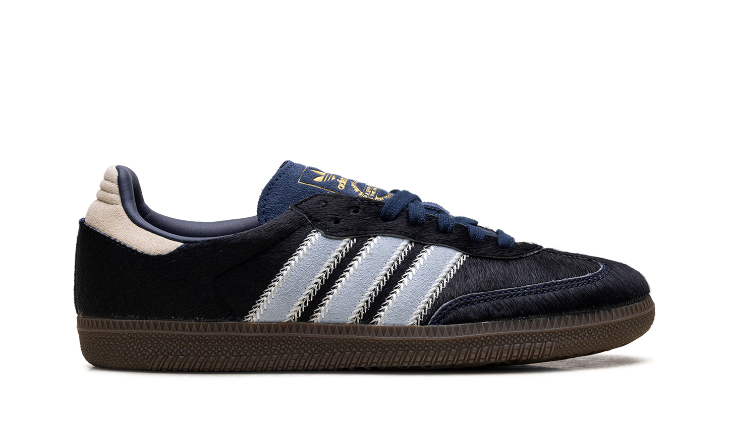 Adidas Samba OG WMNS "Pony Hair Night Indigo Clear Sky" JS3934
