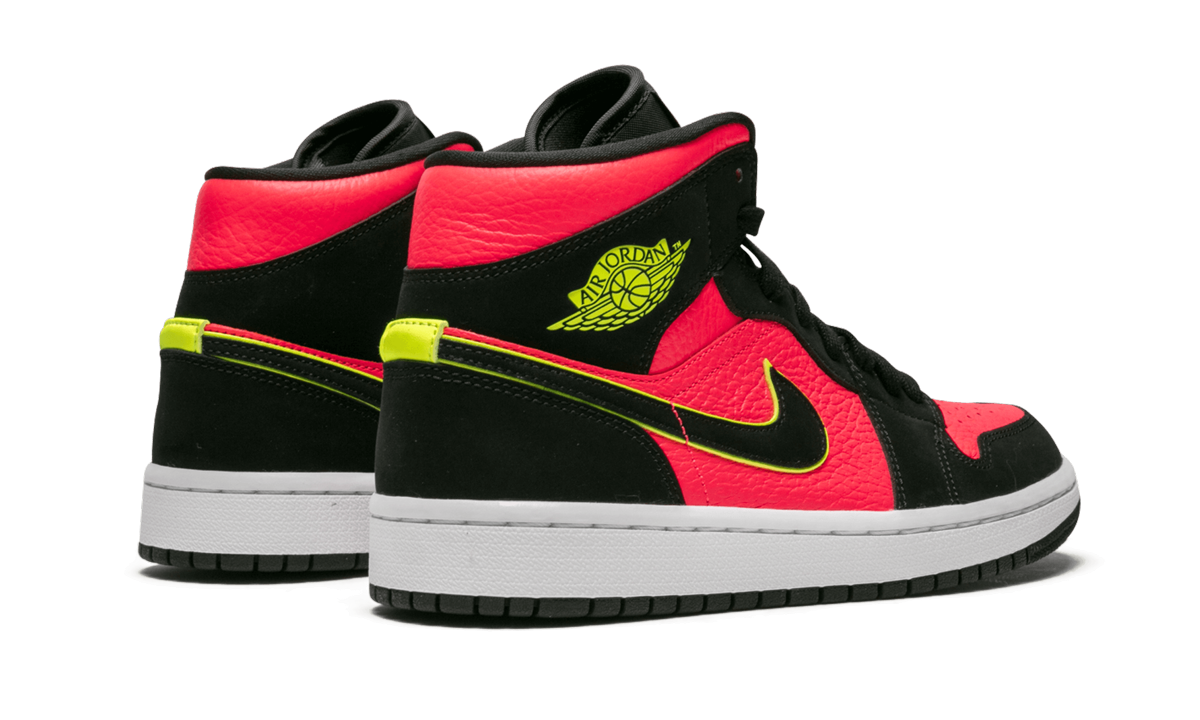 AIR JORDAN 1 MID WMNS Hot Punch / Volt BQ6472 006
