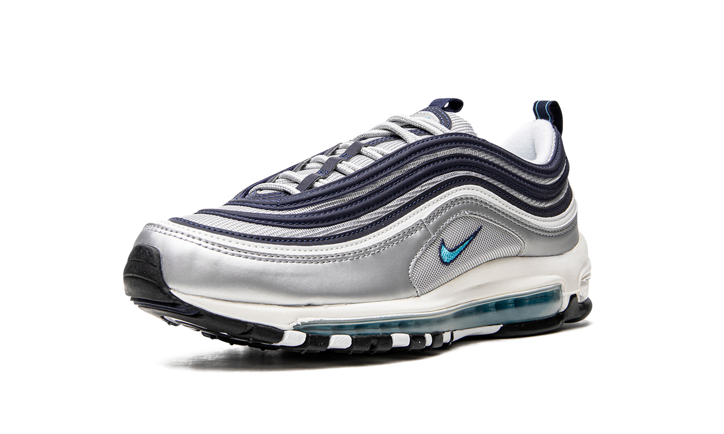 Nike Air Max 97 "Metallic Silver / Chlorine Blue" DM0028 001