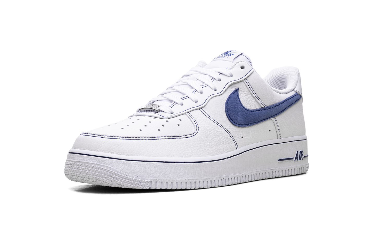 Nike Air Force 1 '07 LV8 "White Deep Royal Contrast Stitch" HQ2037 100