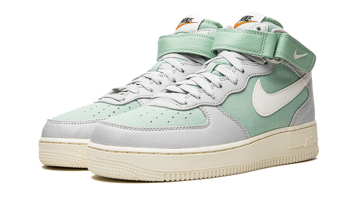 Nike Air Force 1 Mid '07 LX "Grey Fog Enamel Green" DQ8766 002