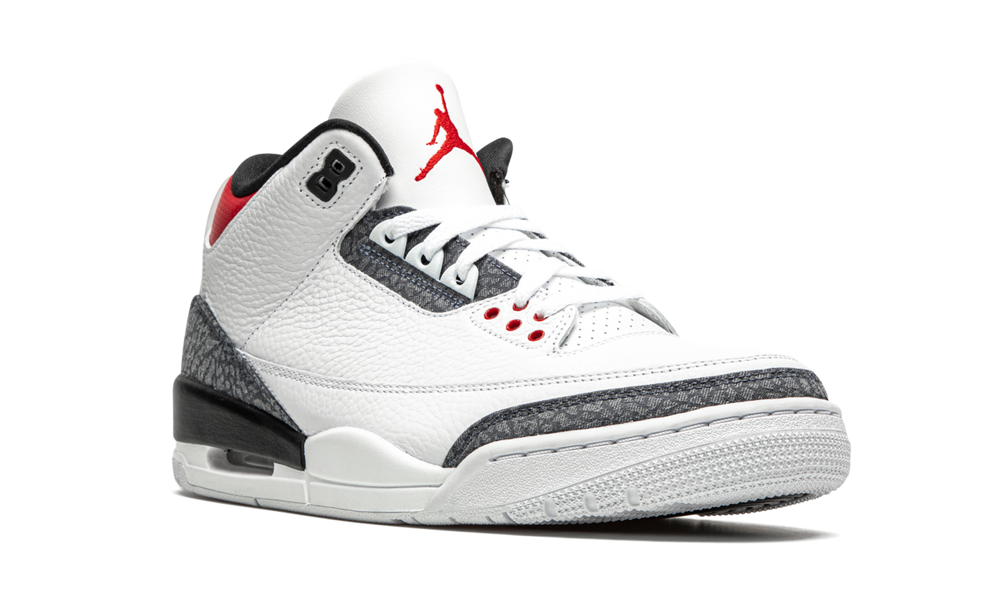 Air Jordan 3 Retro SE-T Denim Japan Exclusive - Fire Red CZ6433 100