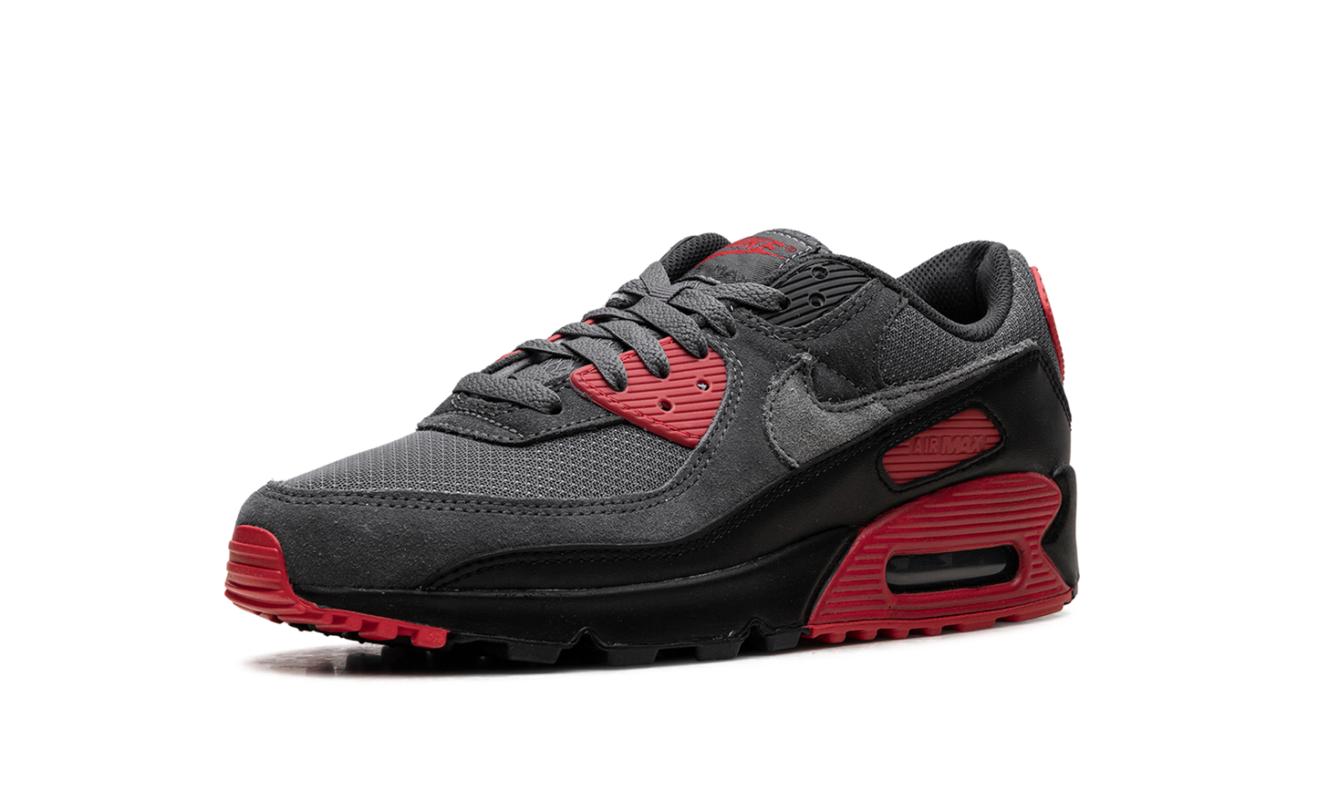 Nike Air Max 90 "Smoke Grey Fire Red" DM0029 007