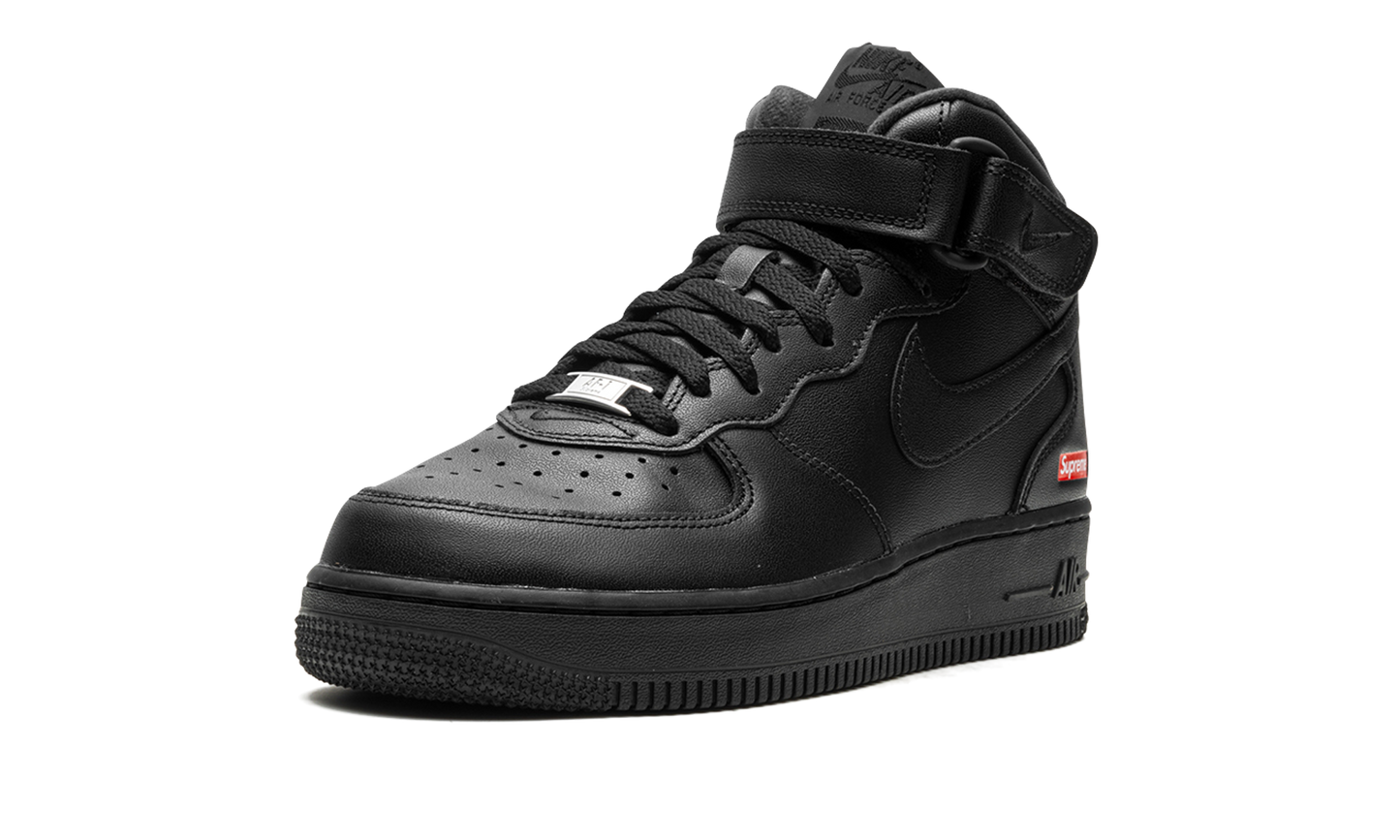 Nike Air Force 1 Mid "Supreme - Mini Box Logo Black" FZ8784 001